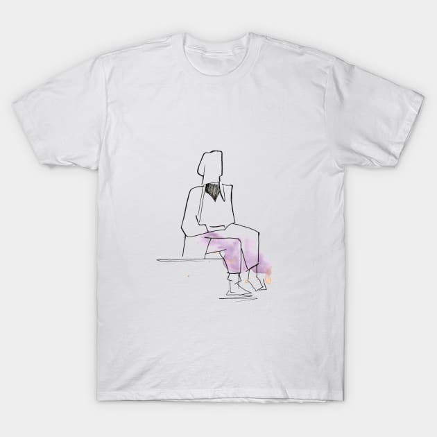 Simplicity T-Shirt by Maria Mi Art